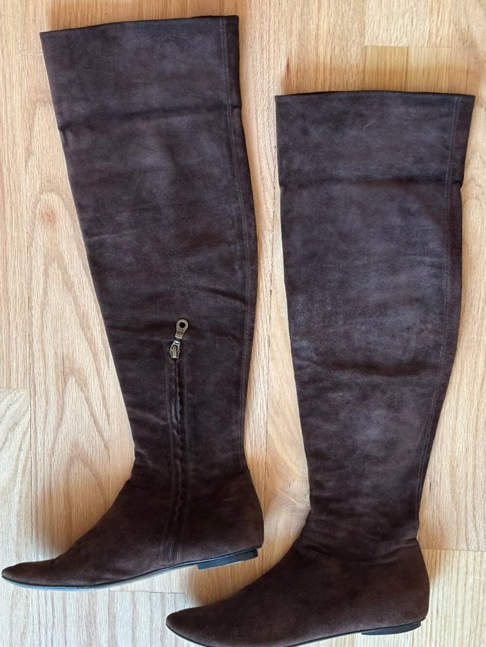 Sigerson Morrison Over the Knee Suede Boots